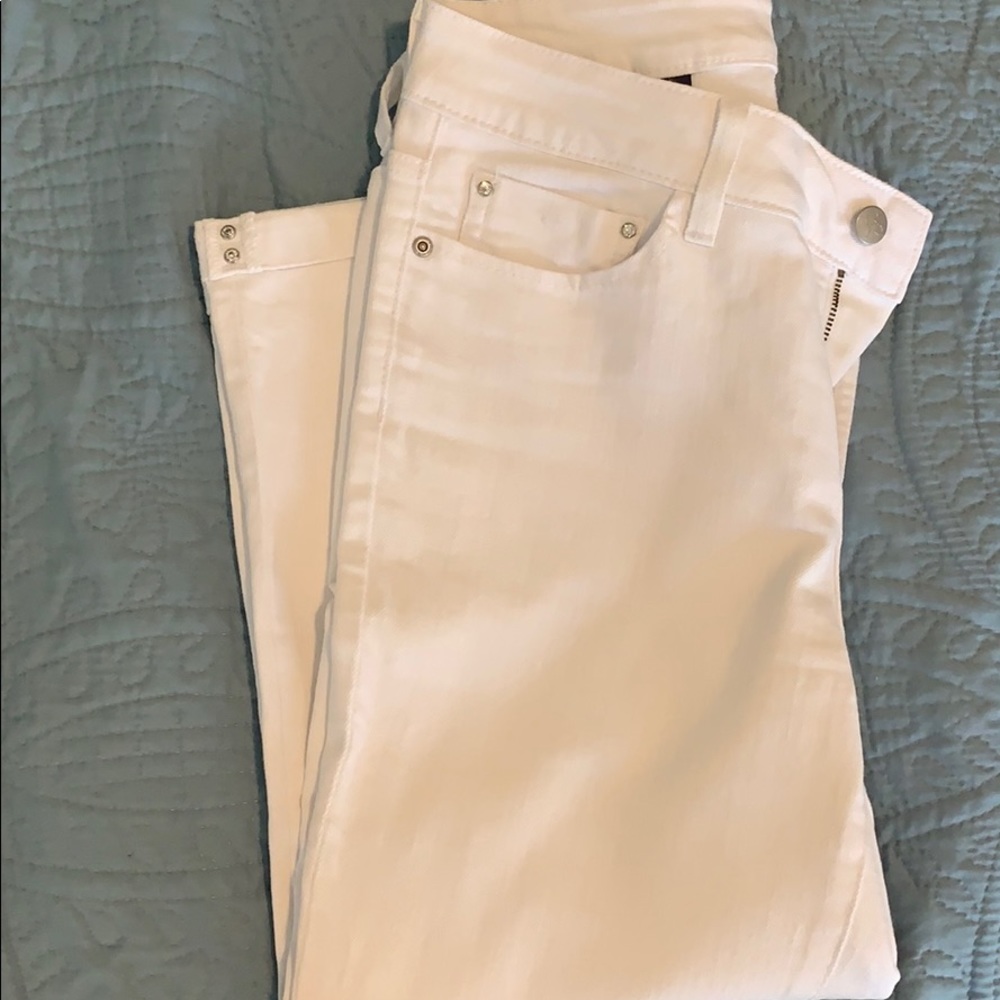 NYDJ optic white capris - Picture 2 of 3